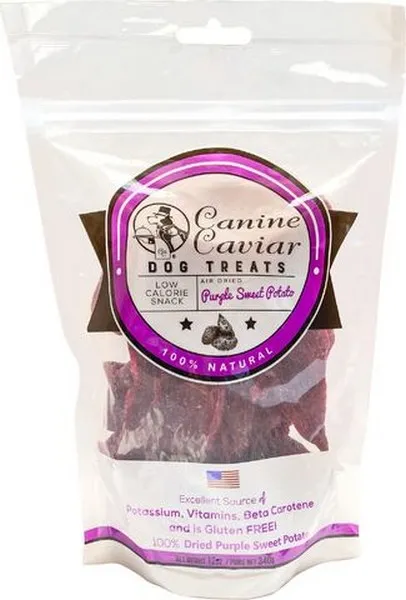 12oz Canine Caviar Dried Purple Sweet Potatoes - Treats